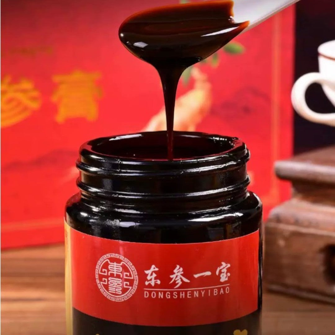 Red Ginseng Exact Paste 2 Jars, 100g per Jar , 6 Years Ginseng Root from Changbai Mountain Jilin China