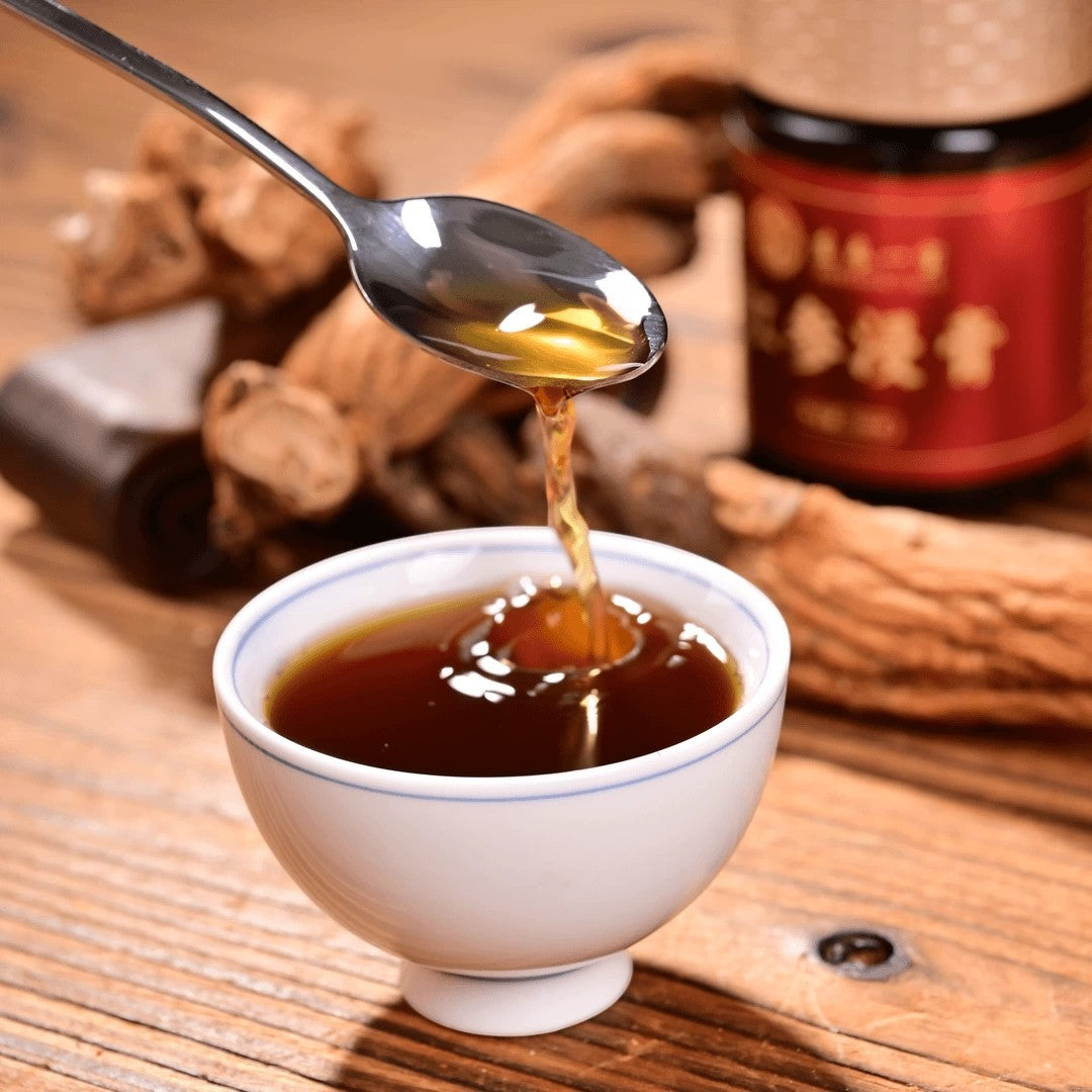 Red Ginseng Exact Paste 2 Jars, 100g per Jar , 6 Years Ginseng Root from Changbai Mountain Jilin China