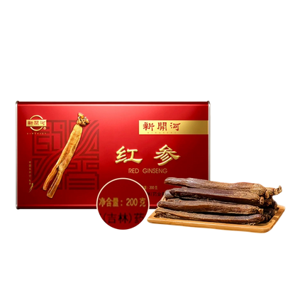 Moulded Red Ginseng from Changbai Mountain, 6 years age ,1 Steam 1 Sun-dried,200 Gram per Box